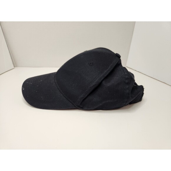 Chipotle Hat Cap Strap Back‎ Black Logo Adjustable Restaurant Employee Crew - Picture 2 of 5